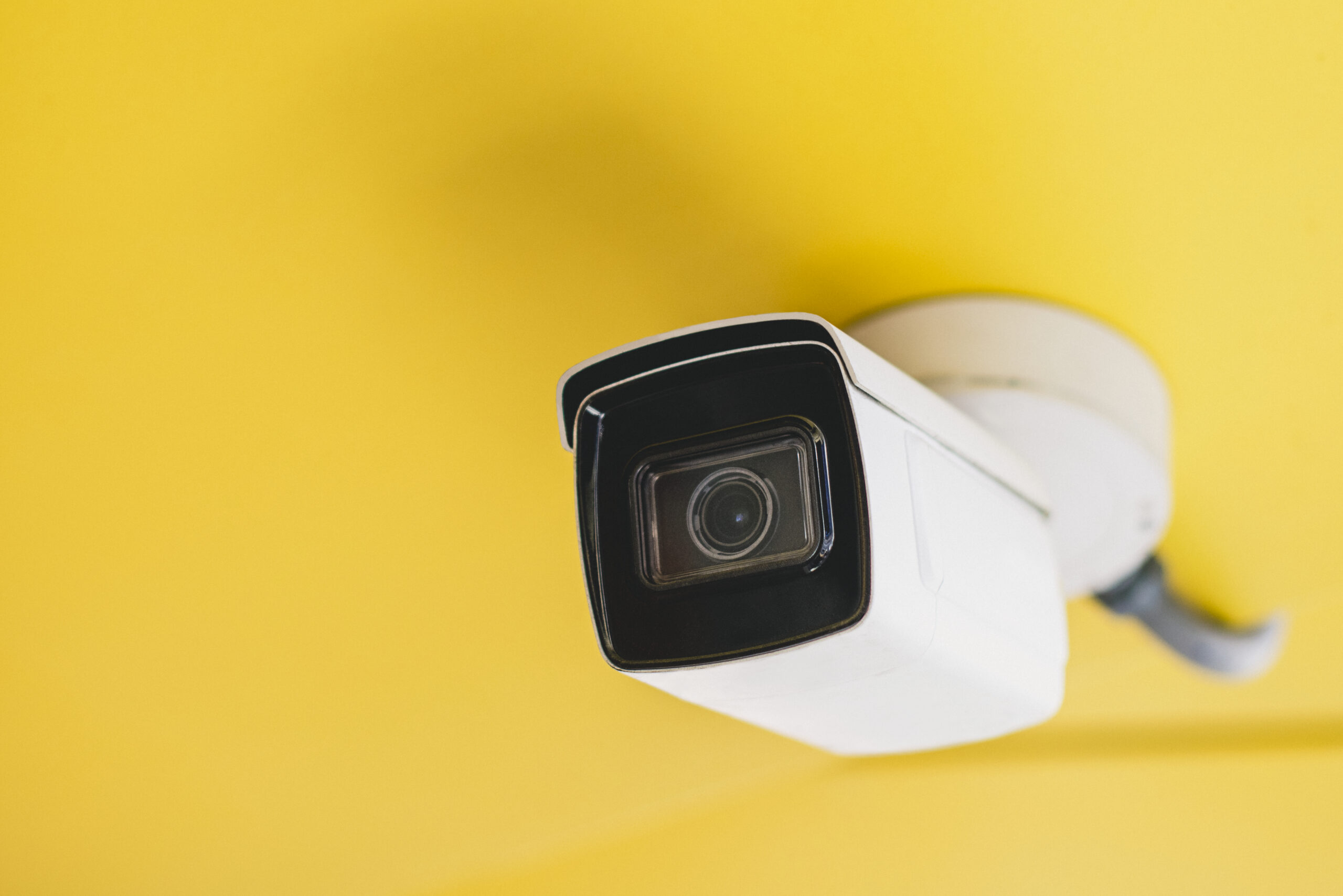 cctv security camera on the ceiling